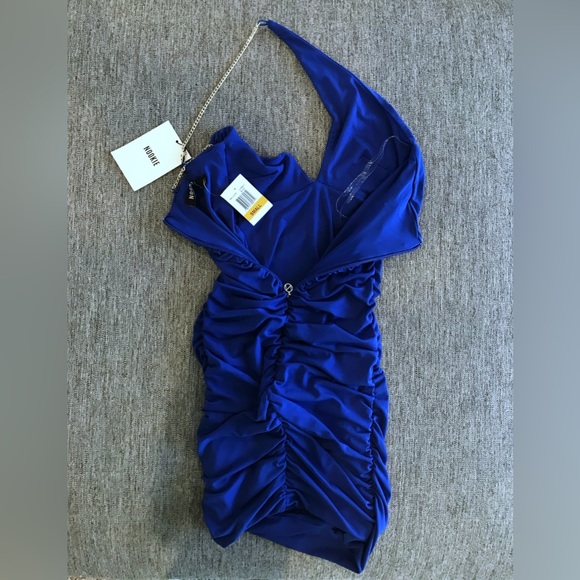Nookie Tia Mini Cobalt Blue Mini Dress Size Small NWT - Picture 6 of 8